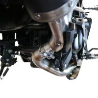 Exhaust compatible with Benelli 502 C 2019-2020, Decatalizzatore, Decat pipe 