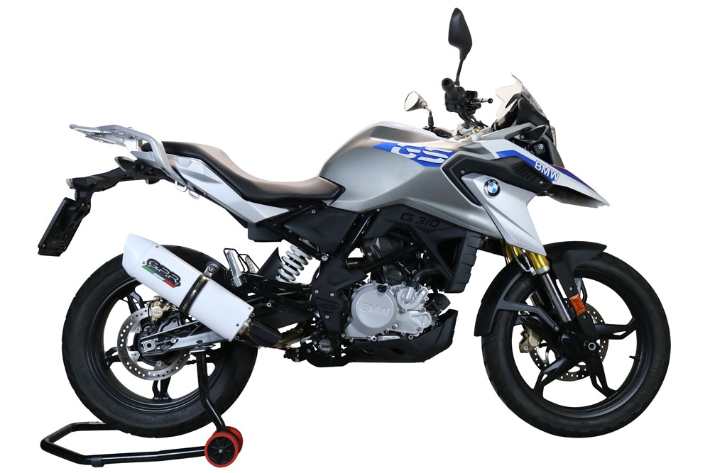 Exhaust compatible with Bmw G310GS 2017-2021, Albus Evo4, Full system exhaust, including removable db killer 