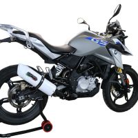 Exhaust compatible with Bmw G310GS 2017-2021, Albus Evo4, Full system exhaust, including removable db killer 