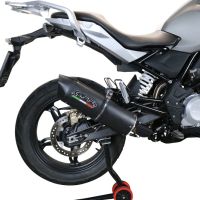 Exhaust compatible with Bmw G310GS 2017-2021, Furore Evo4 Nero, Full system exhaust, including removable db killer 