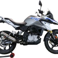 Exhaust compatible with Bmw G310GS 2017-2021, M3 Inox , Full system exhaust, including removable db killer 