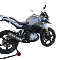 Exhaust compatible with Bmw G310GS 2017-2021, M3 Inox , Full system exhaust, including removable db killer 