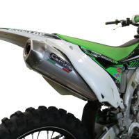 Exhaust compatible with Kawasaki KX450F 2012-2015, Pentacross Titanium, Full system exhaust, including removable db killer/spark arrestor 