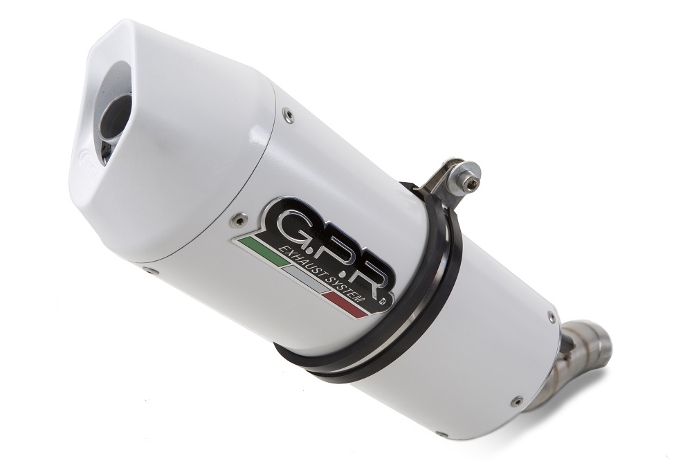Exhaust compatible with Kawasaki Z-900E 2020-2024, Albus Evo4, Slip-on exhaust including removable db killer and link pipe, EPA-compliant 
