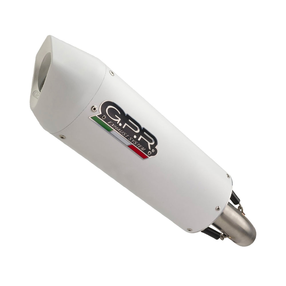 Exhaust compatible with Ktm 125 Duke 2021-2023, Albus Evo4, Slip-on exhaust including removable db killer and link pipe, EPA-compliant 
