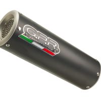 Exhaust compatible with Yamaha XSR125 2021-2025, M3 Black Titanium, Full system exhaust, including removable db killer 