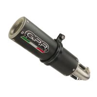 Exhaust compatible with Benelli Bn 125 2021-2024, M3 Black Titanium, Full system exhaust, including removable db killer 