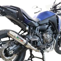 Exhaust compatible with Yamaha FZ-7 MT07 2014-2016, Deeptone Inox, Full system exhaust 