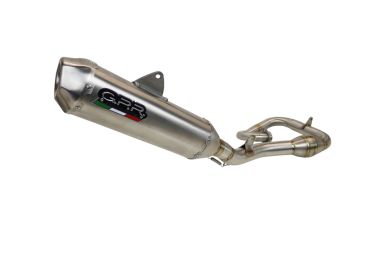 Gas Gas EX 450F 2021-2023, Pentacross Inox, Full system exhaust, including removable db killer/spark arrestor 