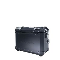 GPR TECH compatible with  Zontes 703 F 2025/2026 GPR TECH Pair of side cases aluminum made, black color with specific pannier holder Capacity 38 LT. + 38 LT.