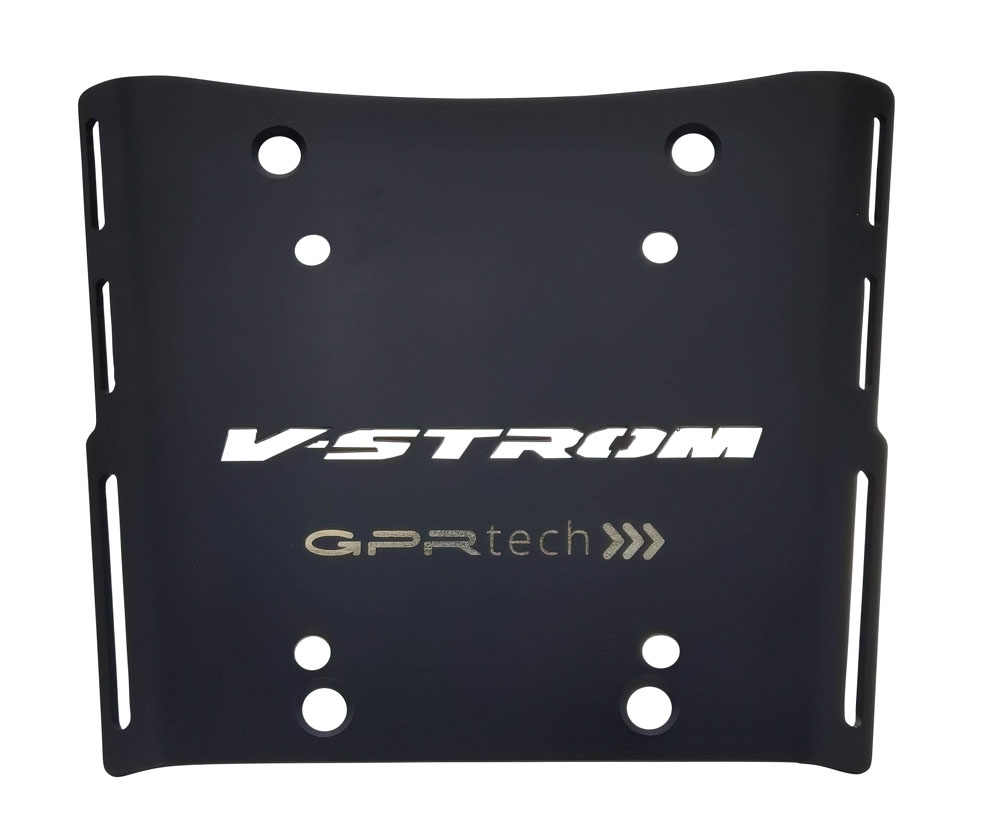 Top case GPR TECH compatible with  Suzuki V-Strom Dl 650 2012/2016 e3 GPR TECH Top case in aluminum, silver color with specific plate included Capacity 45 LT.