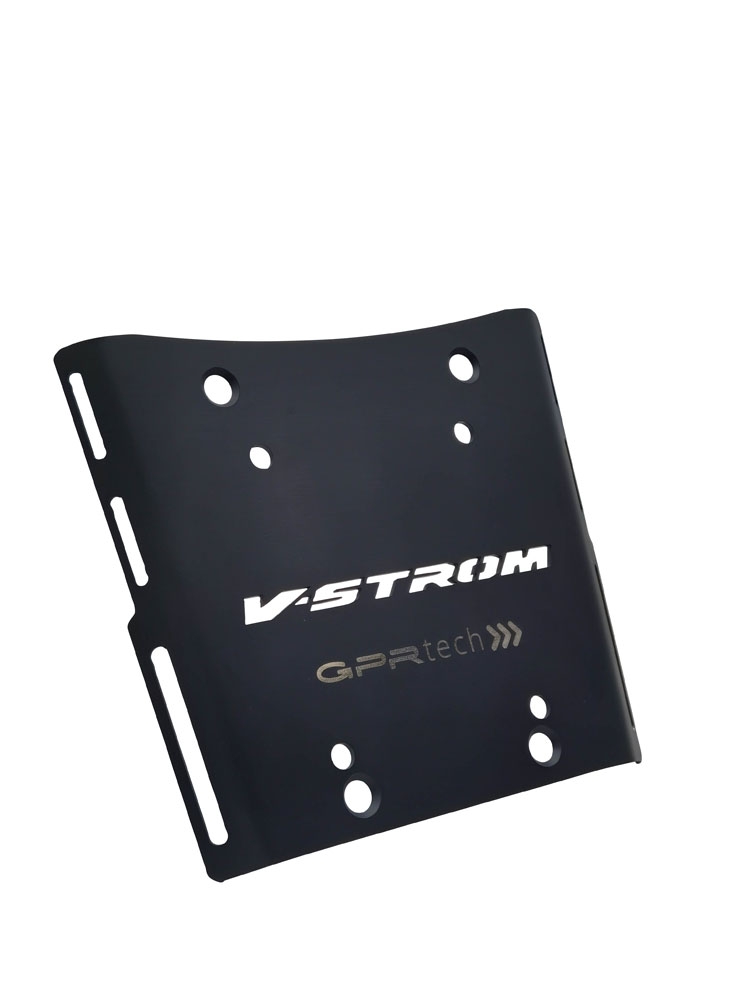 Top case GPR TECH compatible with  Suzuki V-Strom Dl 650 2012/2016 e3 GPR TECH Top case in aluminum, silver color with specific plate included Capacity 45 LT.