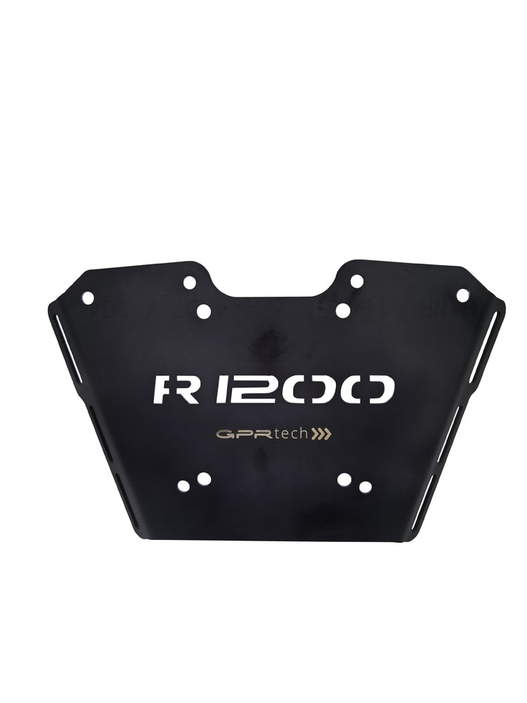 Top case GPR TECH compatible with  Bmw R 1200 R-Lc 2015/2016 GPR TECH Top case in aluminum, silver color with specific plate included Capacity 45 LT.
