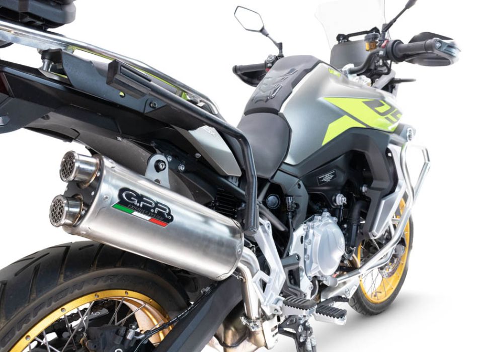 GPR exhaust compatible with Voge 900DSX 2026-2027, Dual Inox, Slip-on ...
