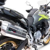 Exhaust compatible with Voge 900DSX 2024-2025, Hyper Sonic Titanium, Slip-on exhaust including removable db killer and link pipe, not EPA-compliant 