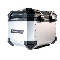 Top case GPR TECH compatible with  Bmw G 310 Gs 2017/2021 e4 GPR TECH Top case in aluminum, silver color with specific plate included Capacity 26 LT.