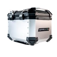 Top case GPR TECH compatible with  Bmw G 310 Gs 2017/2021 e4 GPR TECH Top case in aluminum, silver color with specific plate included Capacity 26 LT.