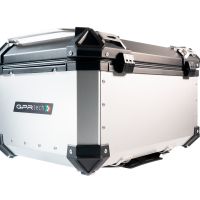 Top case GPR TECH compatible with  Bmw G 310 Gs 2022/2024 e5 GPR TECH Top case in aluminum, silver color with specific plate included Capacity 55 LT.