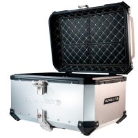 Top case GPR TECH compatible with  Bmw R 1200 Rt Lc 2014/2016 GPR TECH Top case in aluminum, silver color with specific plate included Capacity 55 LT.