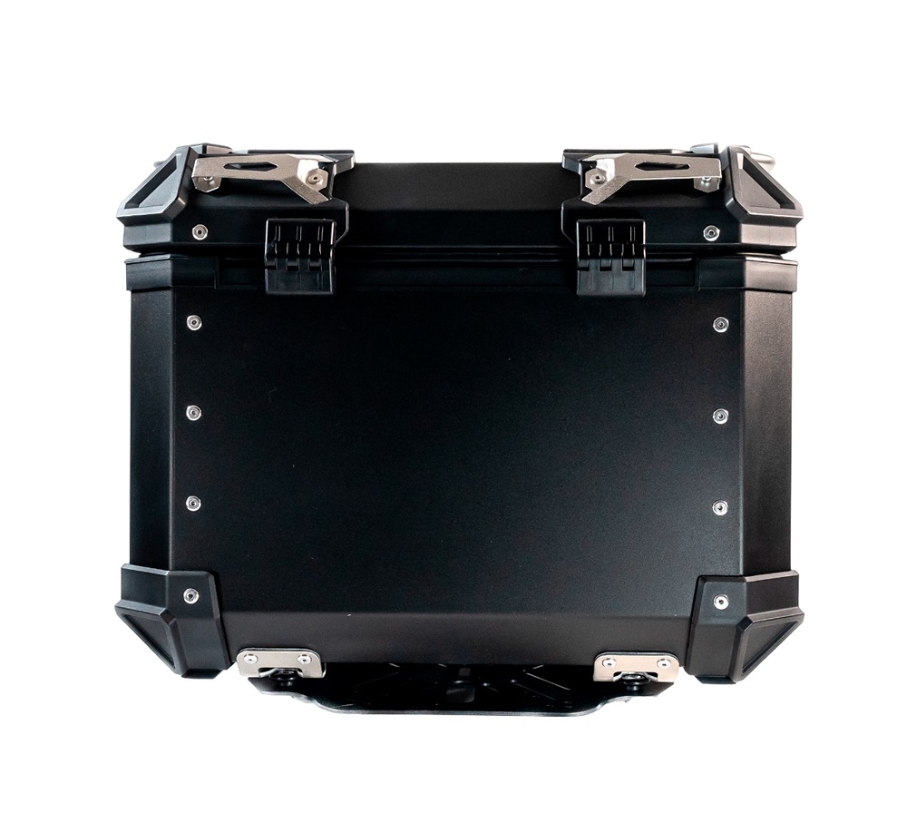 Top case GPR TECH compatible with  Bmw G 310 Gs 2017/2021 e4 GPR TECH Top case in aluminum, black color with specific plate included Capacity 45 LT.