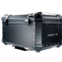 Top case GPR TECH compatible with  Bmw G 310 Gs 2022/2024 e5 GPR TECH Top case in aluminum, black color with specific plate included Capacity 55 LT.