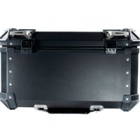 Top case GPR TECH compatible with  Bmw G 310 Gs 2022/2024 e5 GPR TECH Top case in aluminum, black color with specific plate included Capacity 55 LT.