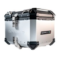 Top case GPR TECH compatible with  Bmw G 310 Gs 2017/2021 e4 GPR TECH Top case in aluminum, silver color with specific plate included Capacity 45 LT.
