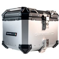 Top case GPR TECH compatible with  Bmw G 310 Gs 2017/2021 e4 GPR TECH Top case in aluminum, silver color with specific plate included Capacity 45 LT.