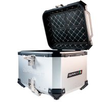 Top case GPR TECH compatible with  Bmw R 1200 Rt Lc 2014/2016 GPR TECH Top case in aluminum, silver color with specific plate included Capacity 35 LT.