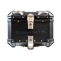 Top case GPR TECH compatible with  Bmw G 310 Gs 2022/2024 e5 GPR TECH Top case in aluminum, black color with specific plate included Capacity 26 LT.