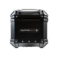 Top case GPR TECH compatible with  Bmw G 310 Gs 2022/2024 e5 GPR TECH Top case in aluminum, black color with specific plate included Capacity 26 LT.
