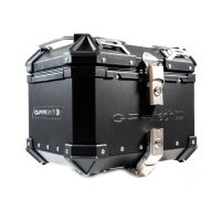 Top case GPR TECH compatible with  Bmw G 310 Gs 2022/2024 e5 GPR TECH Top case in aluminum, black color with specific plate included Capacity 26 LT.