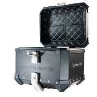 Top case GPR TECH compatible with  Bmw G 310 Gs 2022/2024 e5 GPR TECH Top case in aluminum, black color with specific plate included Capacity 26 LT.