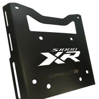 GPR TECH compatible with  Bmw S 1000 XR - M 2020/2024 e5 GPR TECH Specific fitting plate Top Case ALPITECH 55 LT compatible with original luggage rack,stainless steel made with 4 anchor points