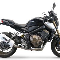 Exhaust compatible with Honda CB650F 2019-2022, Albus Evo4, Full system exhaust, including removable db killer 