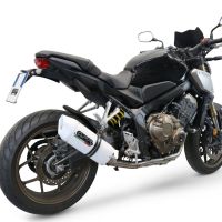 Exhaust compatible with Honda CB650F 2019-2022, Albus Evo4, Full system exhaust, including removable db killer 