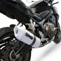 Exhaust compatible with Honda CB650F 2019-2022, Albus Evo4, Full system exhaust, including removable db killer 