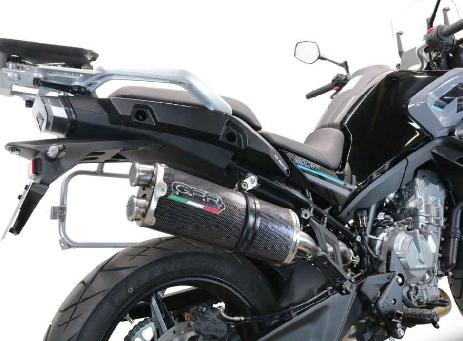 Exhaust compatible with Cf Moto 800 Mt Touring 2022-2024