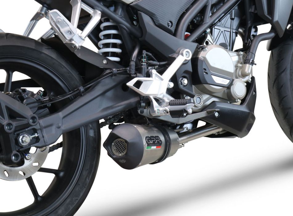 Cfmoto 300sr exhaust 2025