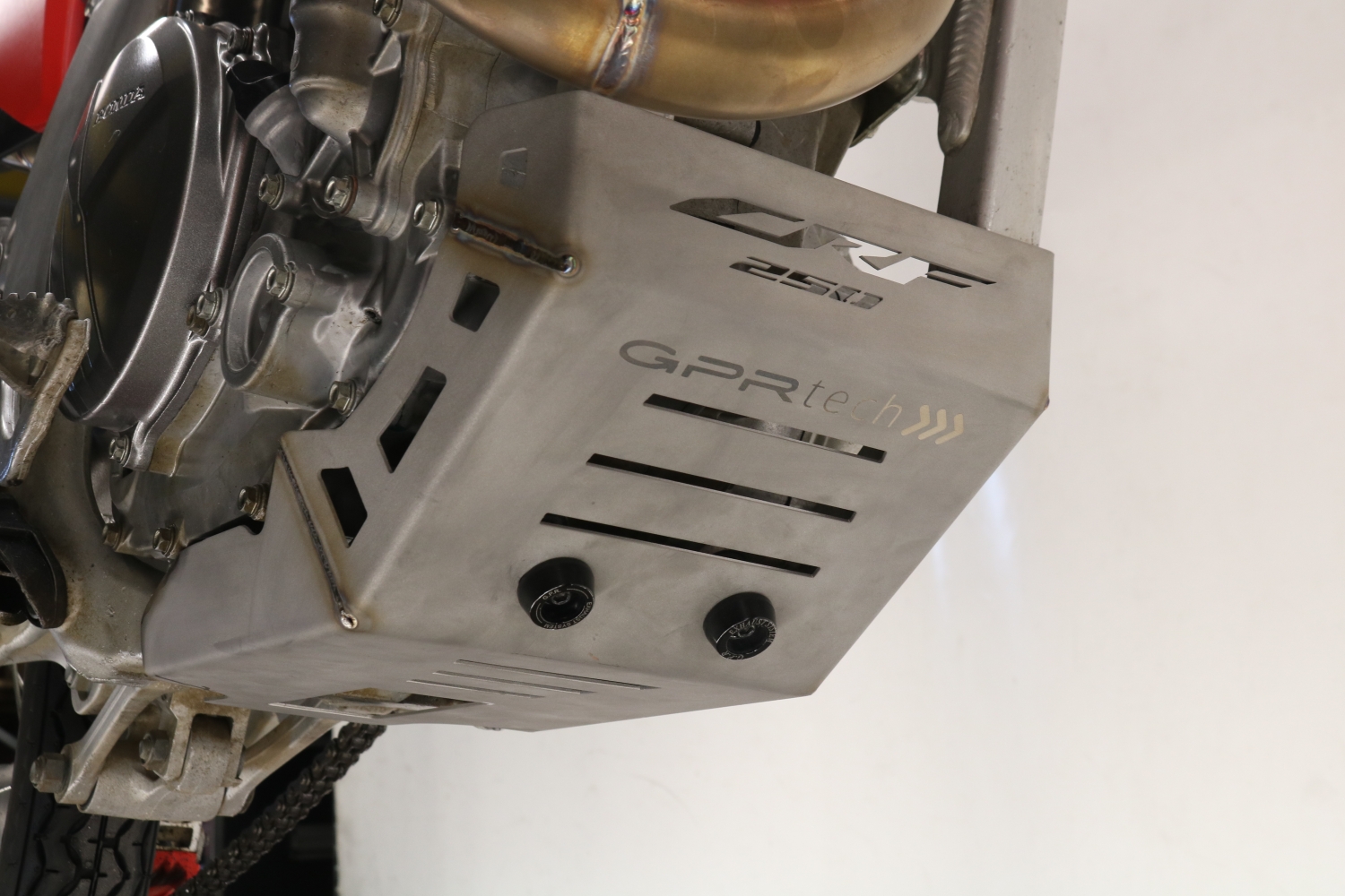 GPR TECH compatible with  Honda Crf 450 R-RX 2021/2024 GPR TECH Titanium Skid plate 