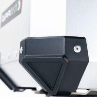 GPR TECH TOP CASE ALPI-TECH 45 LT. SILVER Top case in aluminum,including soft backrest, silver color with universal plate  Capacity 45 LT.