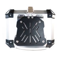 GPR TECH TOP CASE ALPI-TECH 45 LT. SILVER Top case in aluminum,including soft backrest, silver color with universal plate  Capacity 45 LT.