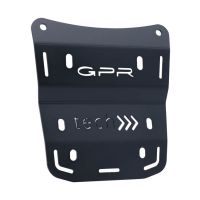 GPR TECH compatible with  Ducati Multistrada V4 / V4S / V4S Sport 1100 2021/2024 GPR TECH SPECIFIC PLATE IN TITANIUM TOP CASE-ALPITECH 35/55 LT compatible with original luggage rack,titanium made with 4 anchor points
