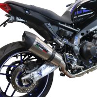 Exhaust compatible with Yamaha FJ-09 2021-2023, Gpe Ann. titanium, Full system exhaust, including removable db killer 