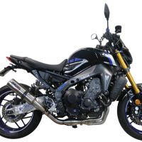 Exhaust compatible with Yamaha FJ-09 2021-2024, M3 Inox , Full system exhaust, including removable db killer 