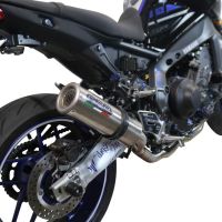 Exhaust compatible with Yamaha FJ-09 2021-2024, M3 Inox , Full system exhaust, including removable db killer 