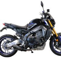 Exhaust compatible with Yamaha FJ-09 2021-2024, Gpe Ann. Poppy, Full system exhaust, including removable db killer 