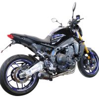Exhaust compatible with Yamaha FJ-09 2021-2024, Gpe Ann. Poppy, Full system exhaust, including removable db killer 