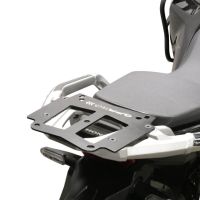 Top case GPR TECH compatible with  Honda Crf 1100 L Africa Twin 2020/2024 e5 GPR TECH Top case in aluminum, black color with specific plate included Capacity 55 LT.