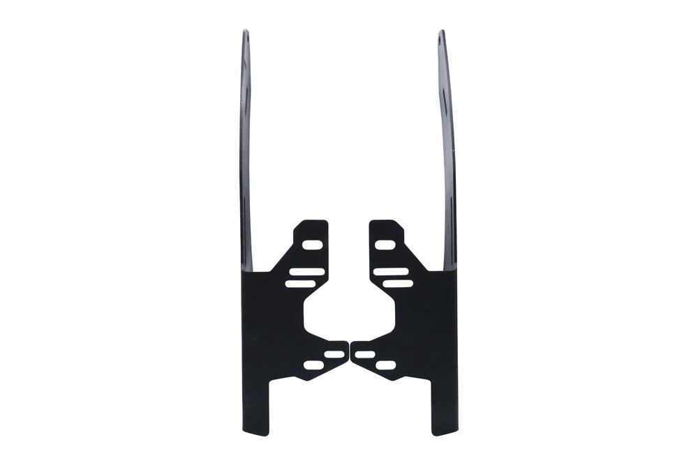 roof rack GPR TECH compatible with  Honda Crf 300 L / Rally 2021/2024 e5 GPR TECH Specific roof rack Top Case ALPITECH 45 LT Including black aluminum roof rack